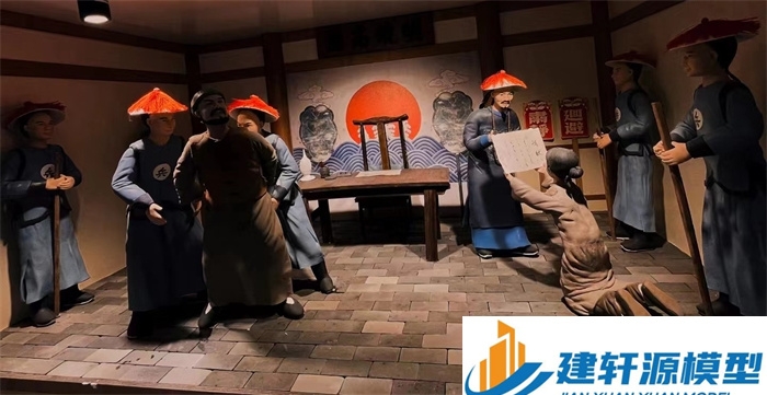 仪征陈规除恶绅微缩场景