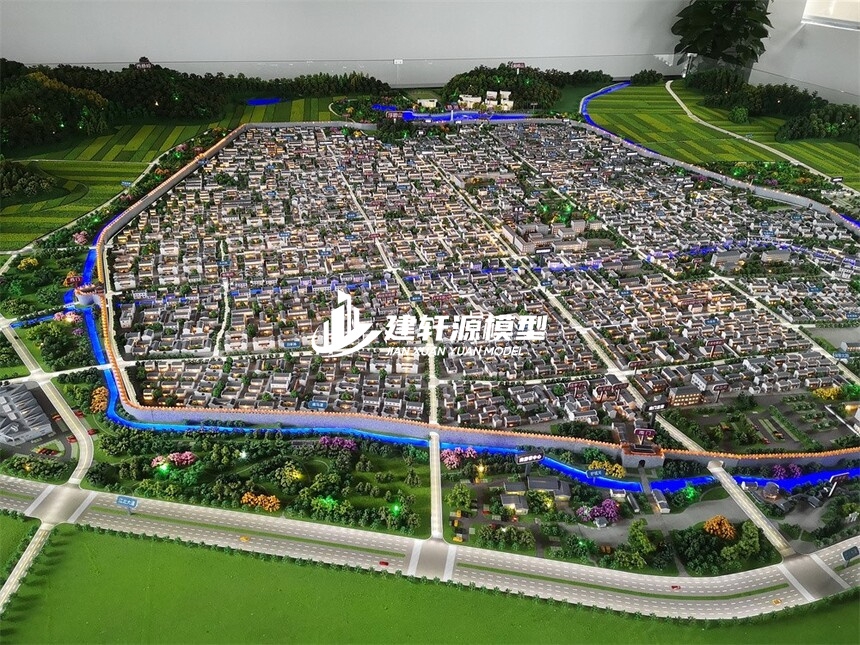 仪征城市规划模型
