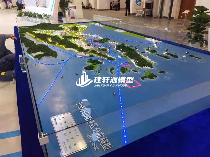 仪征地形地貌模型