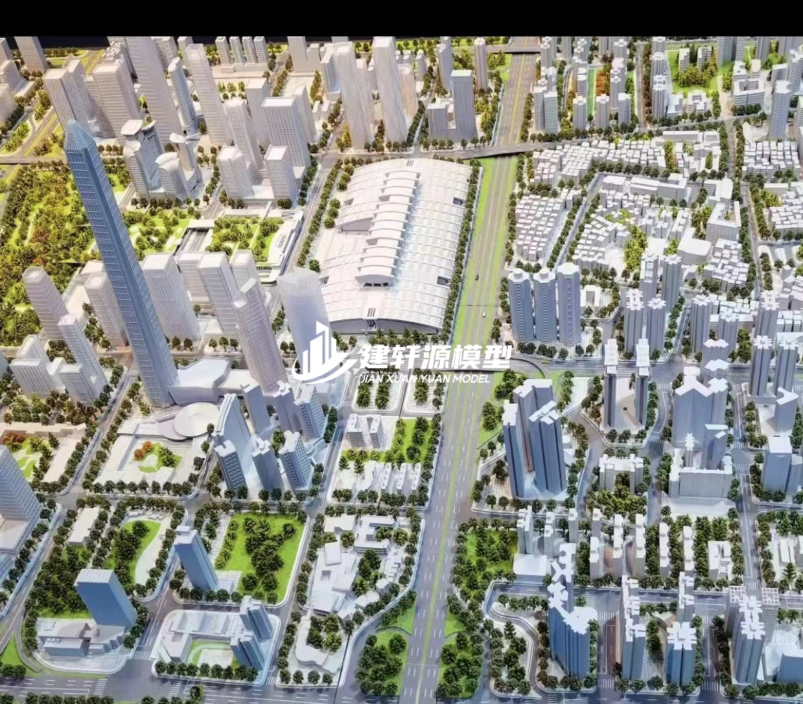 仪征城市规划模型