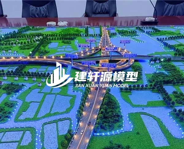 仪征高速公路沙盘定制