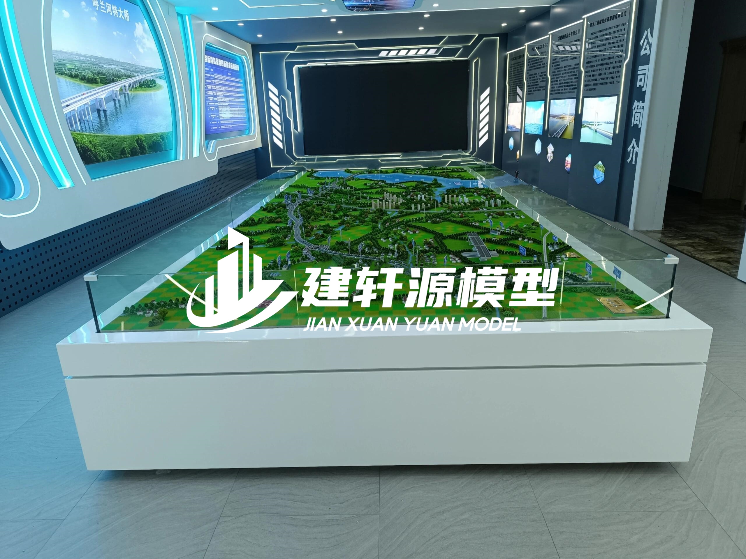 仪征高架桥道路模型设计